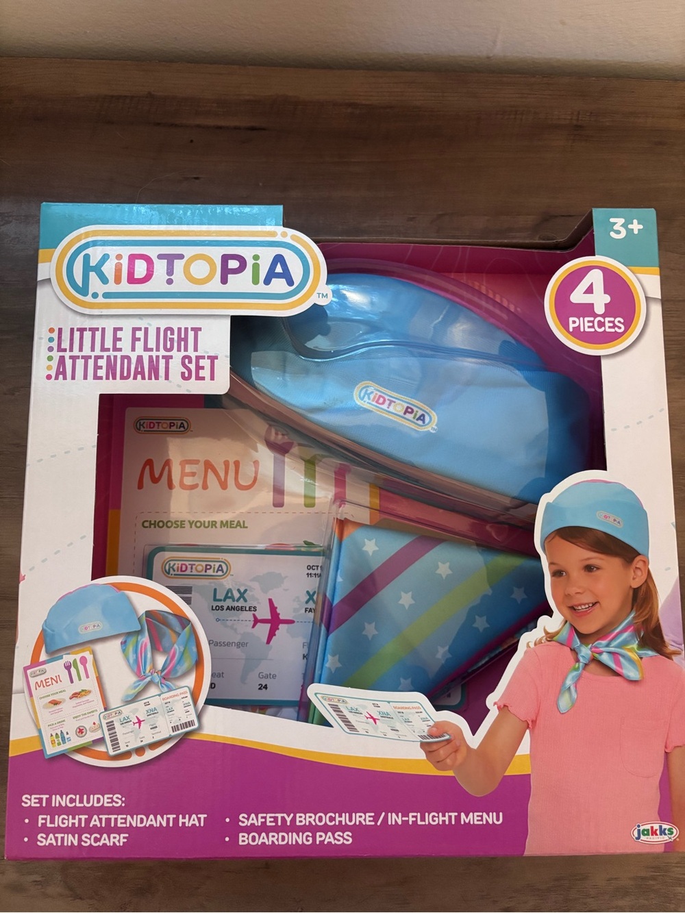 New Kids Flight Attendant Play Set